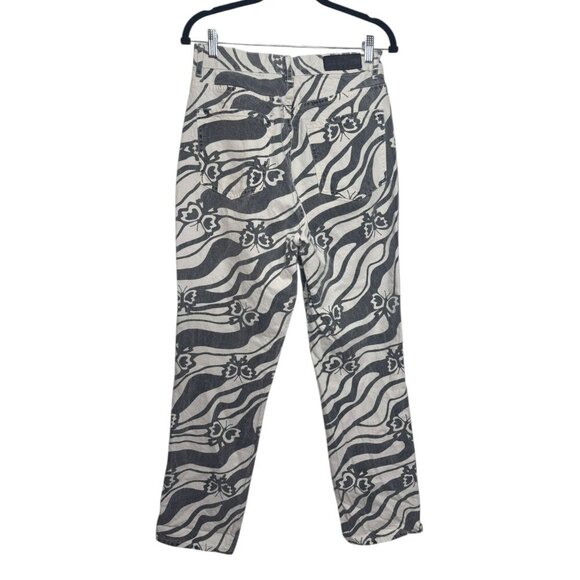 Pacsun High Rise Dad Jeans Size 28 Light Wash Straight Leg I27 - Picture 2 of 2